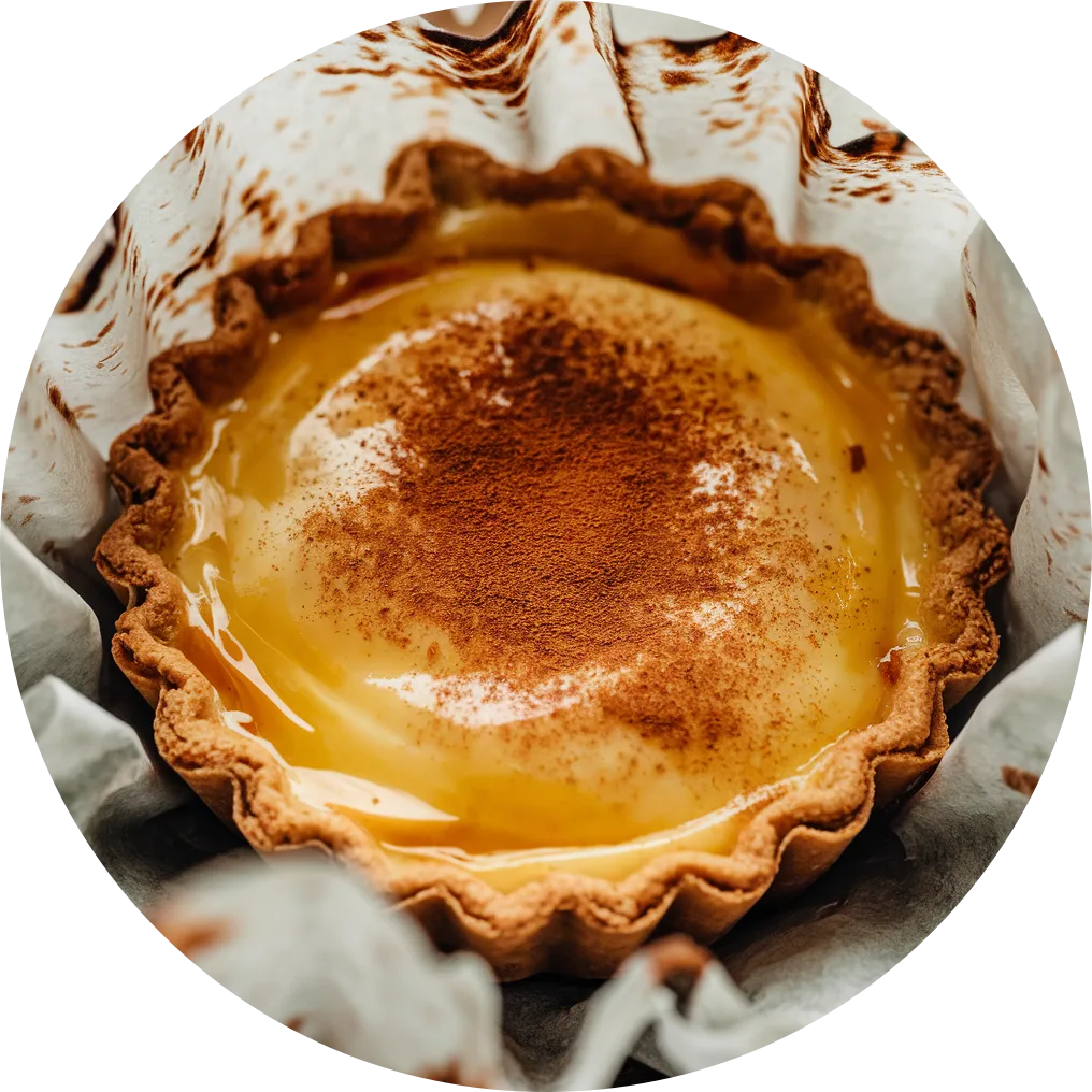 Pastel de nata bouton